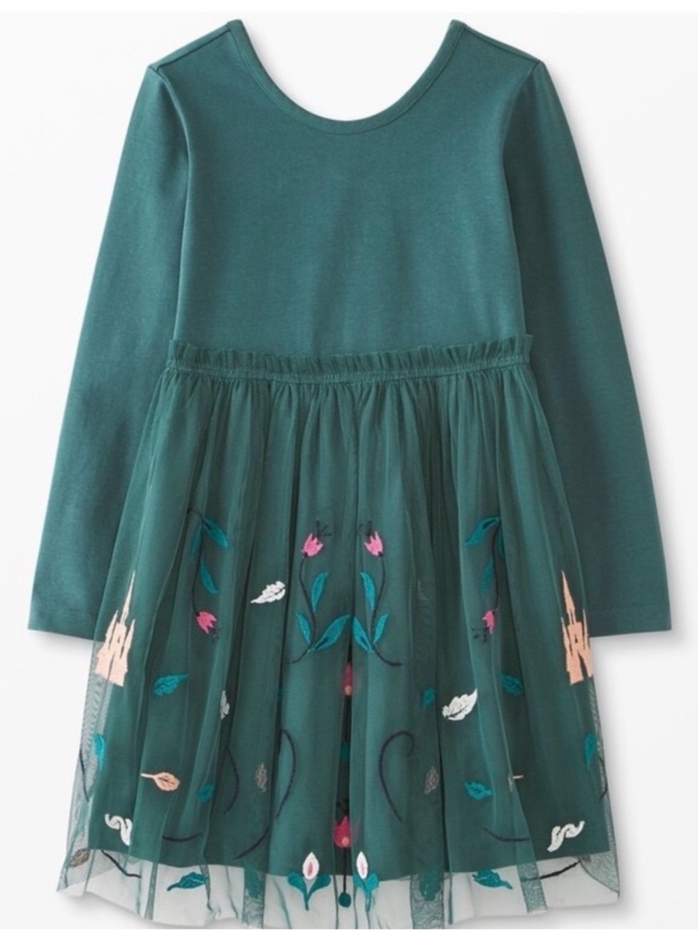 Hanna Andersson Disney Tulle Embroidered Skater Dress4